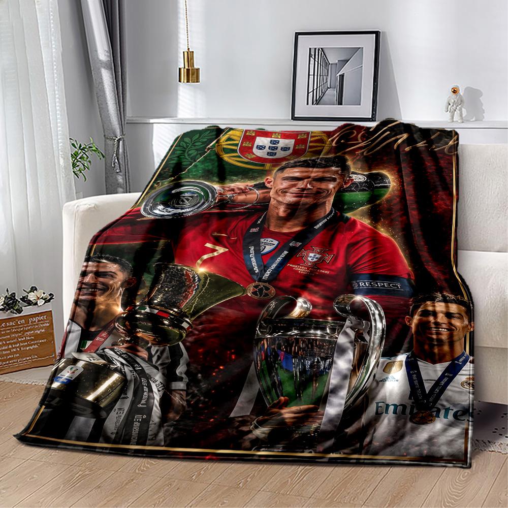 Cristiano Ronaldo 121 Blanket Soft & Cozy Great for Bed Couch Sofa for All Occasions Warmthful Decor Birthday Christmas Gift Blanket