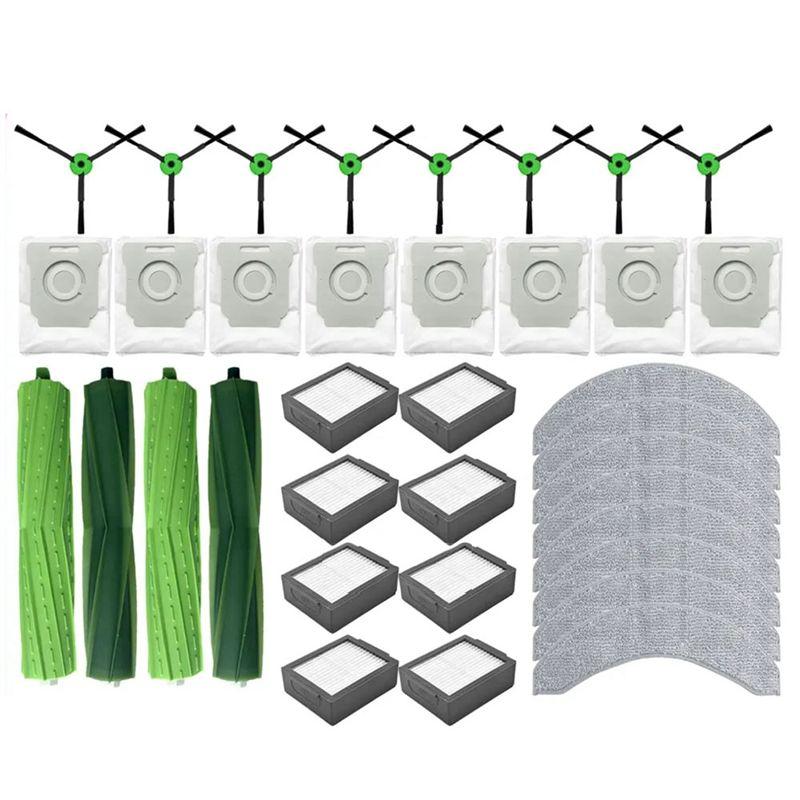 A20F-For Irobot Roomba Combo J7+ J9+ Plus Vacuum Cleaner Accessories Spare Parts Hepa Filter Mop Cloth Dust Bag