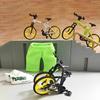 Alloy Folding Mountain Bike Model Toy Mini Finger Bike Fingertip Scooter