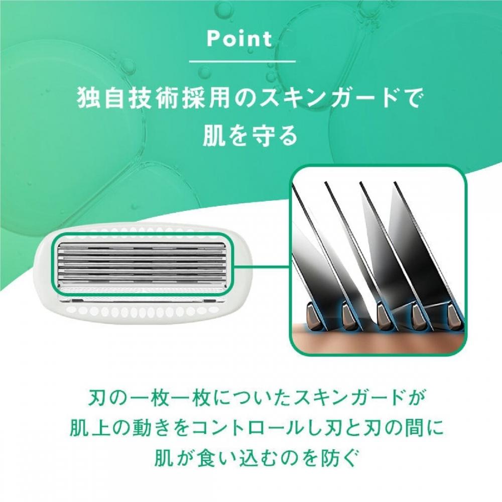 SChick Hydro SChick  Chic  Hydro Silk Sensitive Skin Club Pack With Main Blades + 8 Replacement Blades