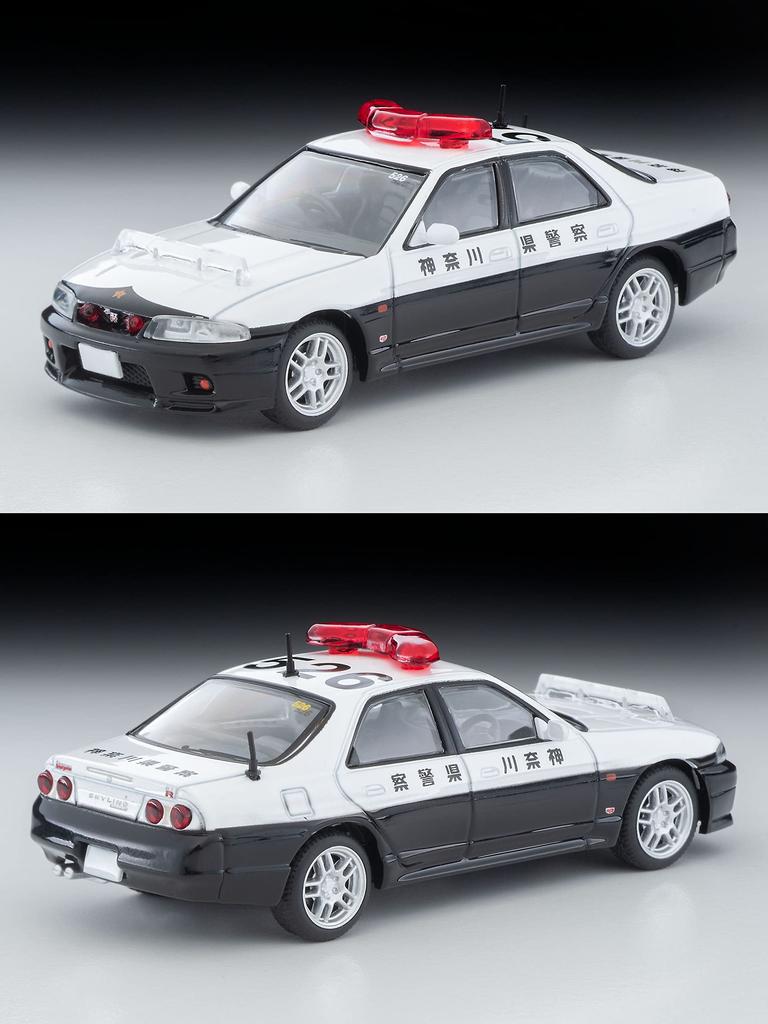 Geocolle 64 164# Car Snap 16a Police ABSPVC dollsaccessories (painted, partially assembled) + die-cast mini car set 321590