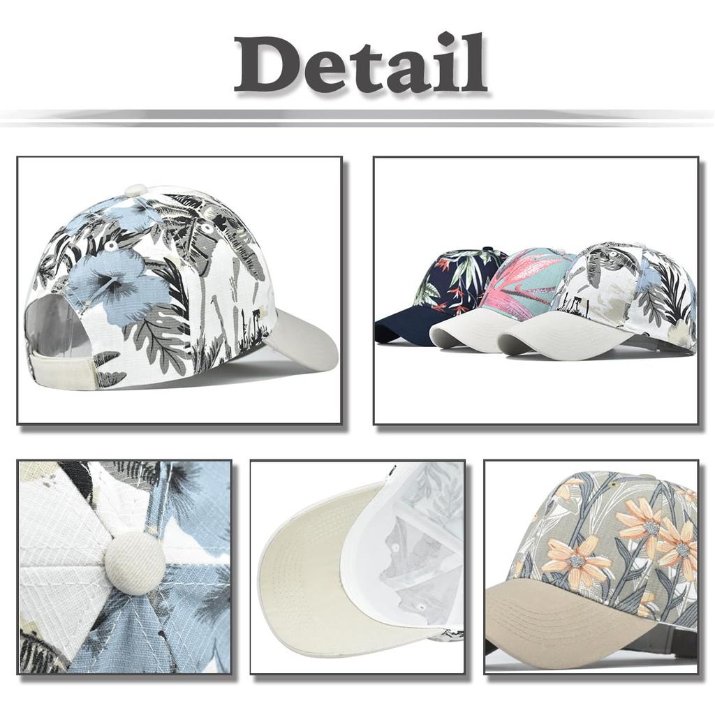 Baseball CZA460 [White Fang] Hut, Kappe, Kappe, Druck, Stilvoll, Trendig, Floral, Lässig, Herren, Damen, (Marine)