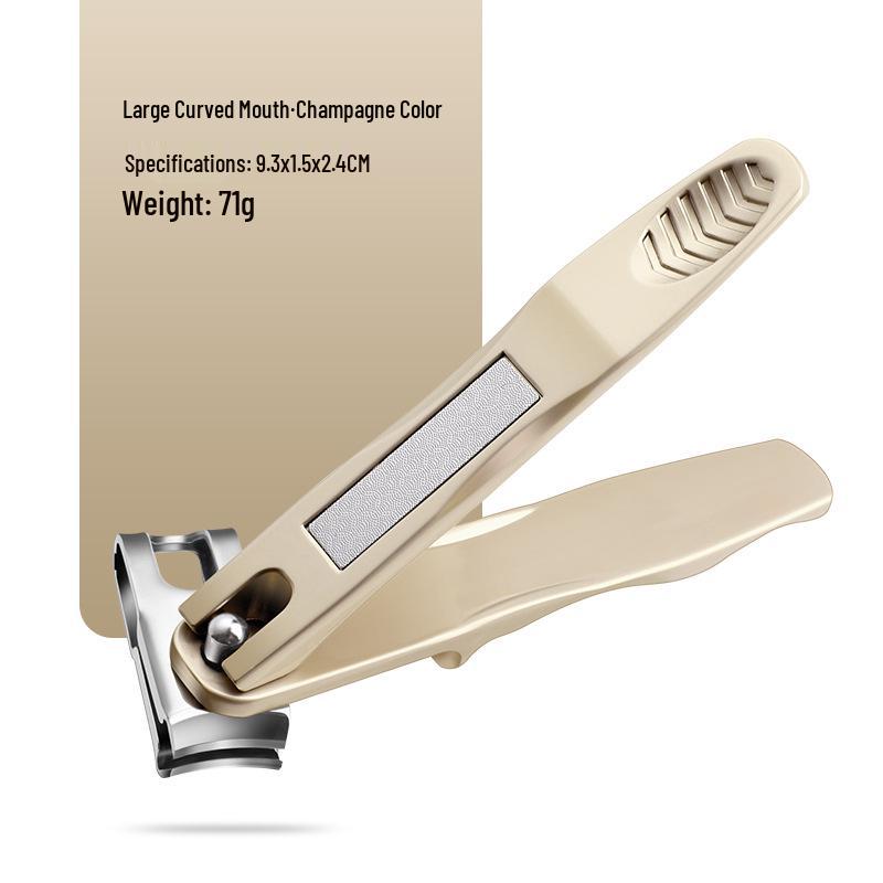 

Кусачки для ногтей Teiko 360° из нержавеющей стали, вращающиеся, с защитой от брызг, портативные и большого размера. Single Unit