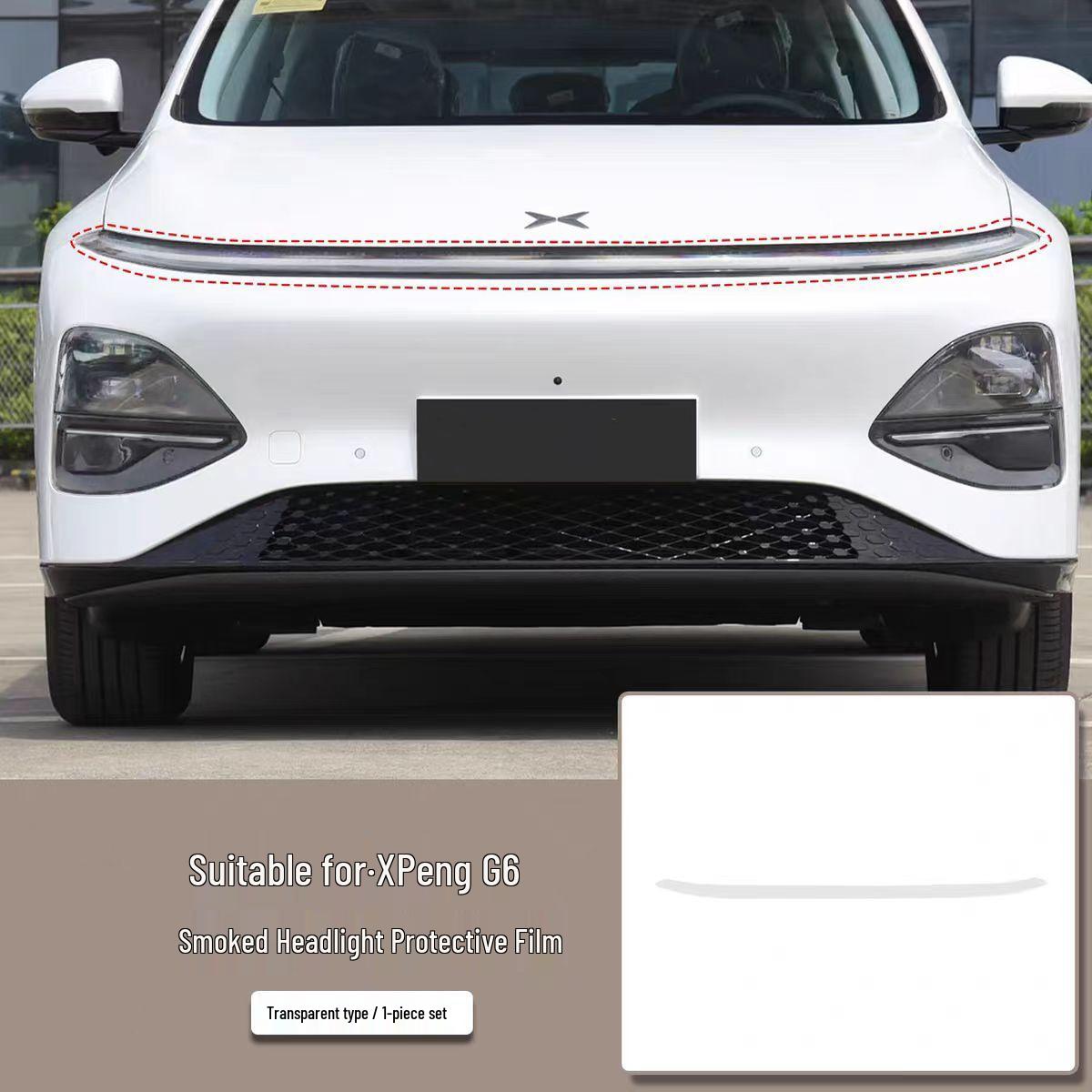 

Xiaopeng G6 Headlight & Taillight Color-Changing Protective Film - Suitable for 25 Models 25 models of Xiaopeng G6