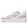 Li Ning Sycee 2 Slip Resistant, Abrasion Resistant, Height Increasing Low top Skateboard Shoes Women's White Pink AGCT340-1(Team56-)