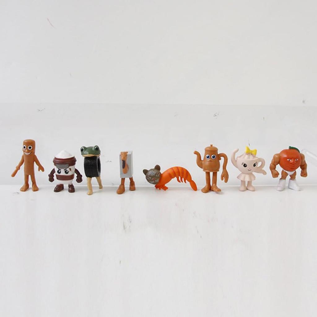 Italian Brain Rot Horror Figures: Memetic Creatures of Madness and Fantasy Descend onto Your Desk, 3.5-5.5cm Tall (24 Figures in Total, Color Box