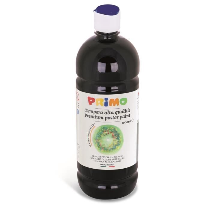 Flacon Gouache Haute Qualité 1000 ml Bouchon Flux Control Noir