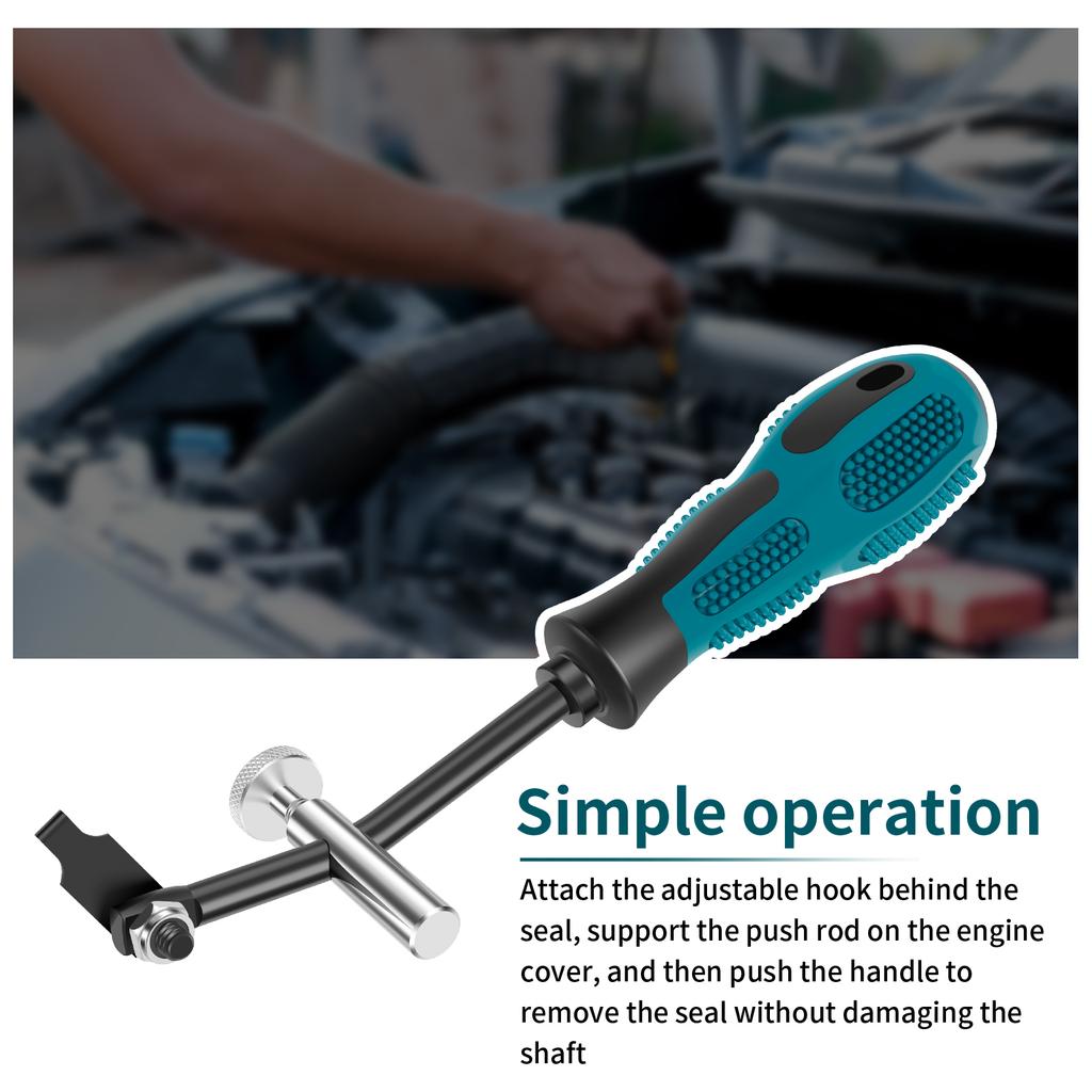 58430 Shaft Seal Puller Universal Car Auto Vehicle Motorcycles Seal Puller Repair Tools for Many Shaft/Seal Remove Tools for Car