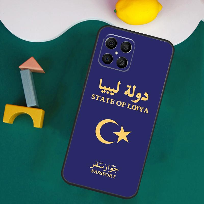 Libya Flag Case For Honor 200 Lite 50 70 90 X9a X8a X8 X9 X8b X9c X9b Honor Magic 5 6 Pro 7 Lite Cover