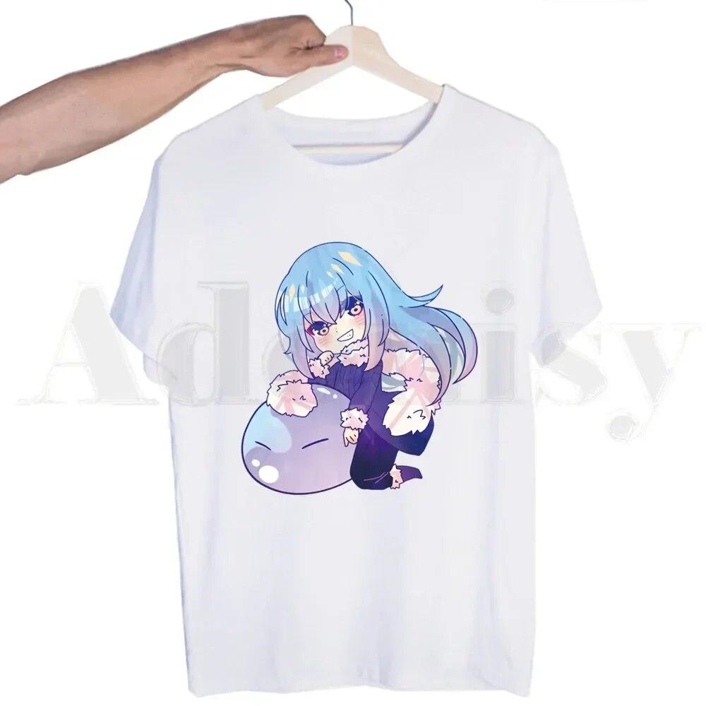 Anime T-Shirt: That Time I Got Reincarnated As A Slime - Unisex Casual Short Sleeve Tee - View #7