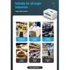 ZJ-8600 76x130 Single Paper Waybill Express Bill Label Printer, US Plug