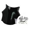 Motorcykel Dubbelbubbla Vindruta Vindskydd För Suzuki SV650 SV1000 GSX1400 SV 650 1000 Bandit GSF650 GSF1200 GSF1250 Svart