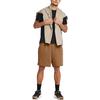 Under Armour Ensfarget Elastisk Rett Ledig Shorts Menn shorts Mosebrun 1385514-253