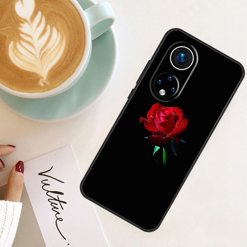 Bright Red Roses Flowers For Honor Magic 8 Pro 6 7 Lite Case For Honor Win RT X9d X9c X9b X9a X8c X8b 200 400 50 70 90