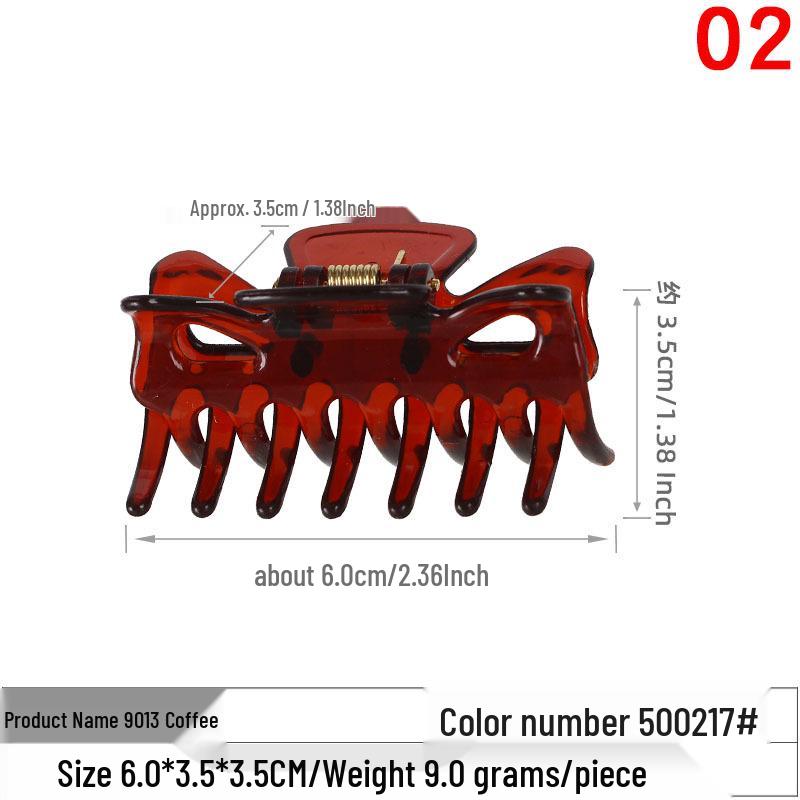 Стильный летний аксессуар для женщин - Большая заколка-коготь для волос в стиле Кендалл Дженнер для густых волос