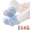 Warm Baby Socks Shoes Plush Newborn Floor Socks Cute Warm Walking Shoes  Winter