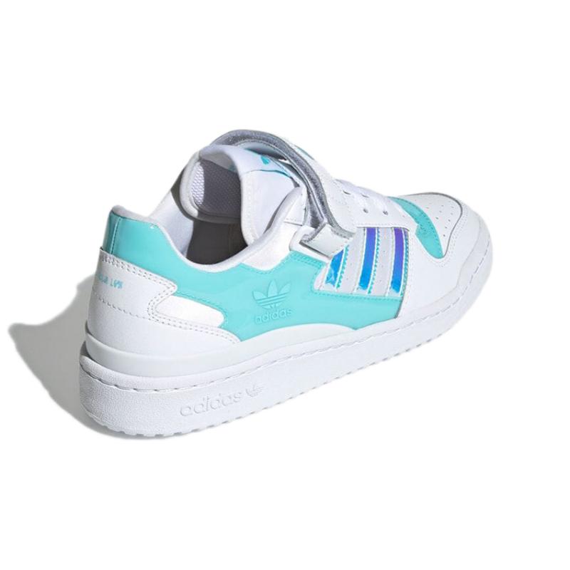 Adidas Forum Low Cloud White Pulse Aqua Sneakers GX3398