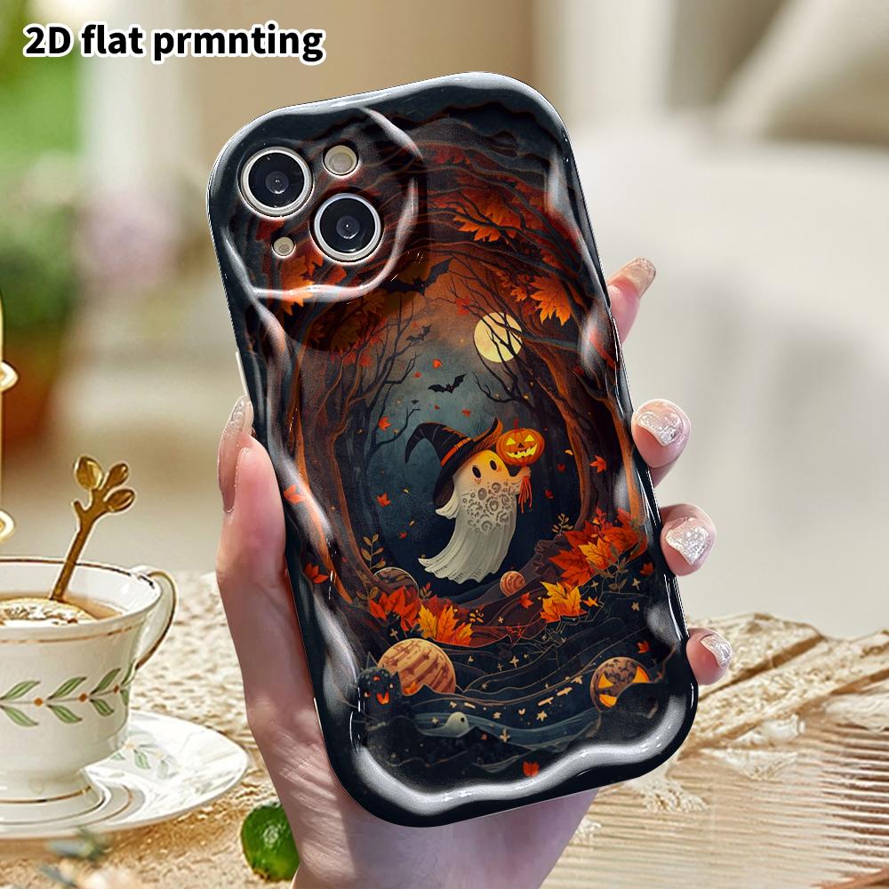 Phone Case: 2D Flat, Fits iPhone 12 Pro To 18, Phone Decoration, Layered Halloween and Christmass, Perfect Holiday Gift