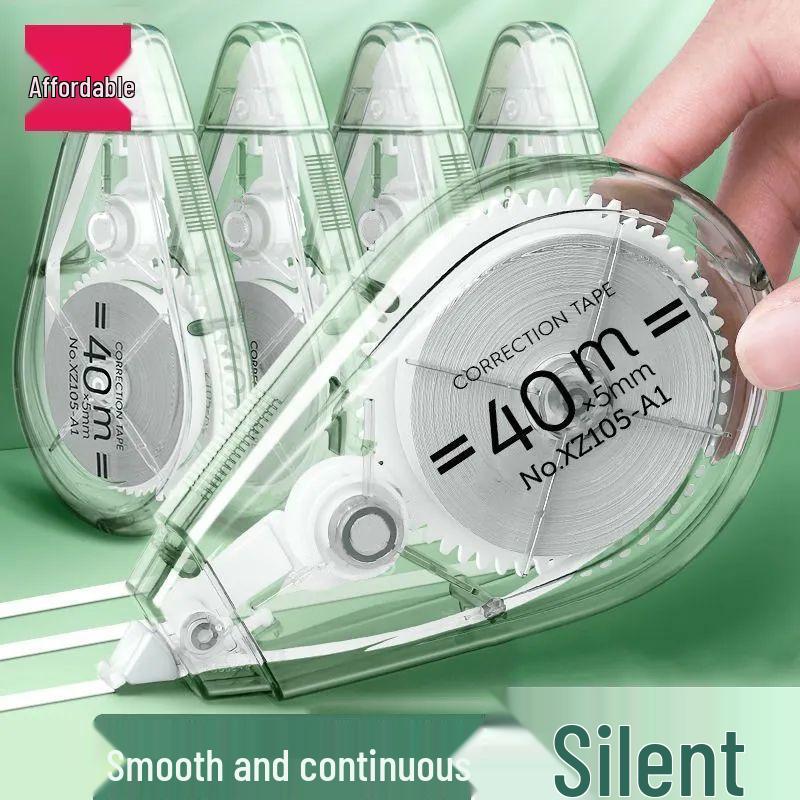 High-Capacity Silent Correction Tape for Students