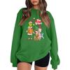 Women's Fashion Lightweight Long Sleeve Pullover Christmas Hoodie