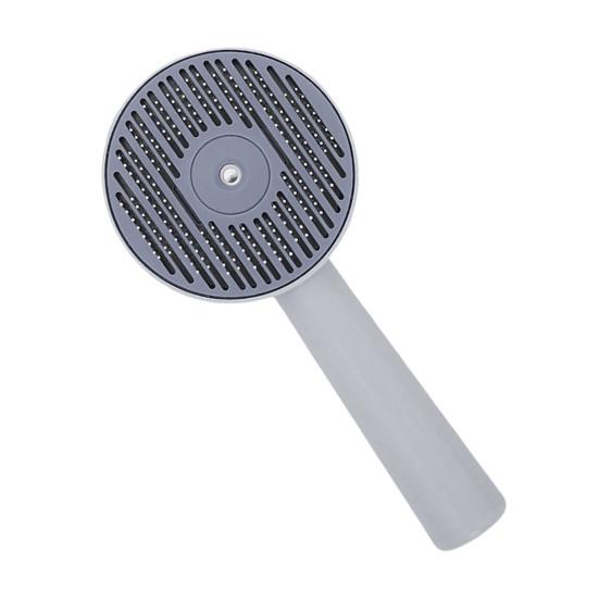 Pet Steam Brush for Dogs Cats Self Cleaning Hair Removal Brush with Release Button for Shedding Grooming 3-in-1 Spray Cat Comb for Long Short Hair