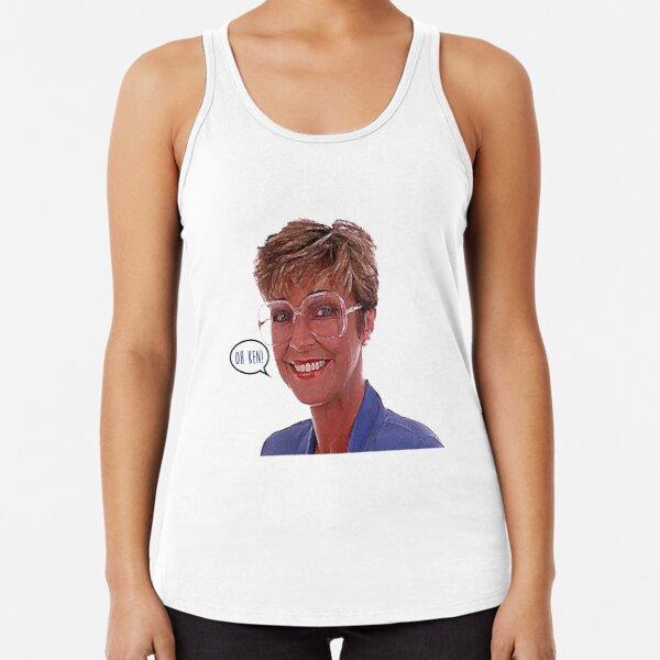 Buy Deirdre Barlow Oh Ken Printed White Women'S Sport Tank Top at