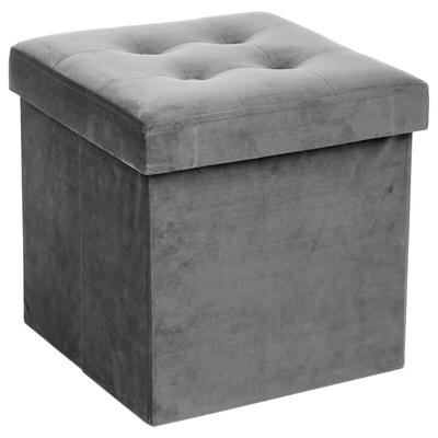 Pouf Lysandre Vic Gris