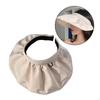 Outdoor Hat Visors Women Travel Empty Accessories Hiking Large Brim Ponytail S