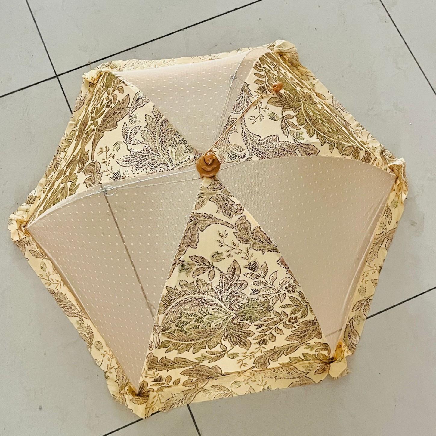 Современная простая складная сетчатая круглая крышка для еды для обеденного стола, пылезащитная и против мух Diameter 60cm