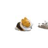 Wooden Cat And Corgi Handcrafted Figurine With Carving Art For Gift Giving And Home Decor