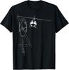 UH-1 Huey Helicopter Line Art Tee Shirts Gift Unisex T-Shirt