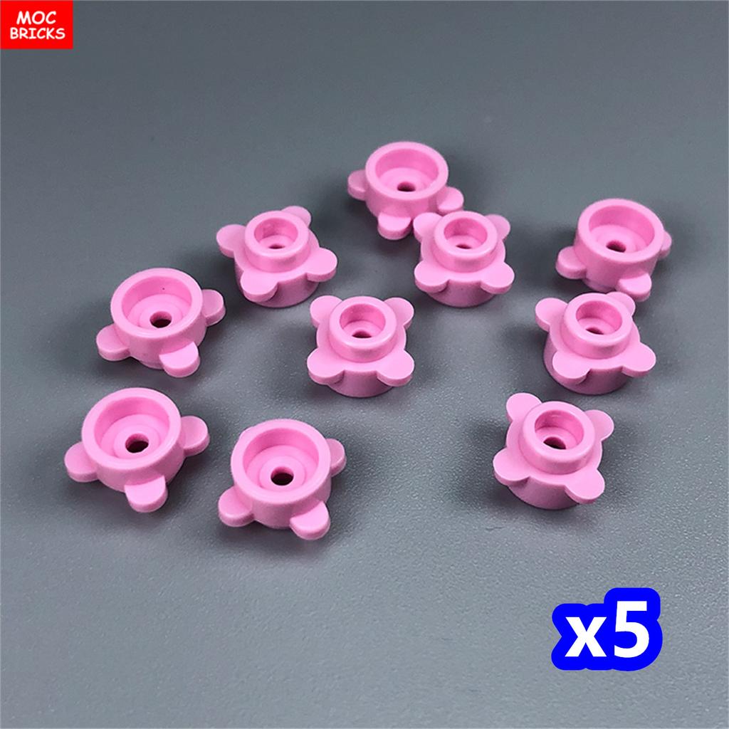 50pcs MY OWN CREATION Blocks DO-IT-YOURSELF plant Plate Round 1x1 Flower Jungle Garden Tree House Scene 33291 Learning Building Blocks Children Gifts
