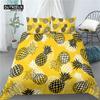 Home Living Luxury 3D Hearts Pineapple Print 2/3Pcs Soft Duvet Cover PillowCase Kids Bedding Sets Queen and King EU/US/AU Size