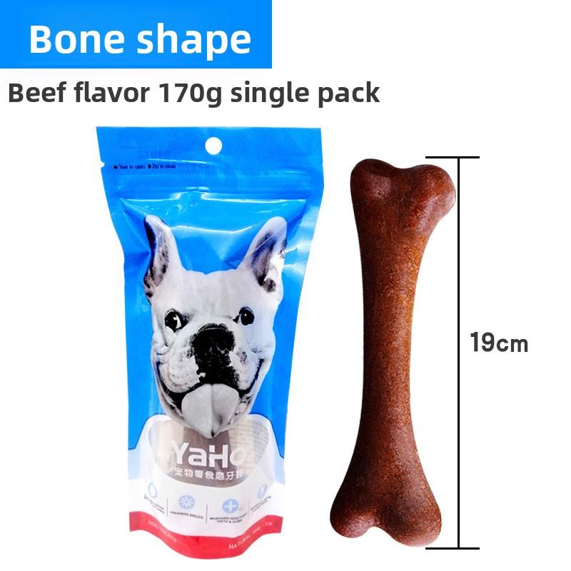 Dog Teething Sticks Large Bone-shaped Dog Chews Large Dog Teething Durable Dog Snacks