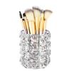 Feyarl Makeup Brush Brush Crystal Brush Cosmetic Brush Cylindrical Pen Silver Case, Stand, Holder, Holder, Holder,