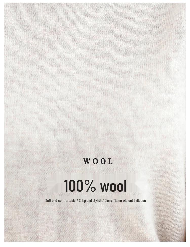22 Autumn/Winter 100% Pure Cashmere Women's Sleeveless Vest with Half-High Neck
