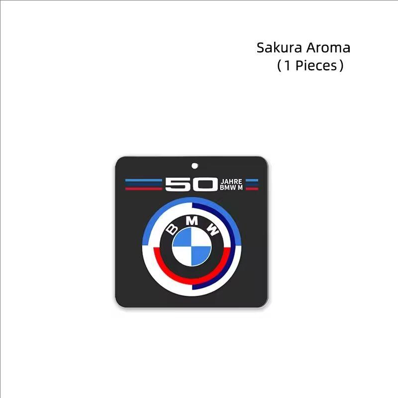 BMW Car Fragrance Sakura Hyacinth Aroma Pendant Sticker For BMW M E46 E90 E60 F30 F10 E39 E36 F20 G30 G20 E87 E92 E91 E30 X3 X5 HV0