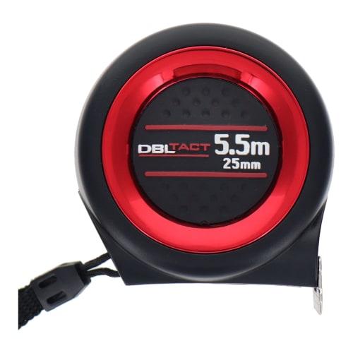 Sankyo Corporation DBLTACT Compact Self-Locking Convex, 5.5m x 25mm, DSC-2555