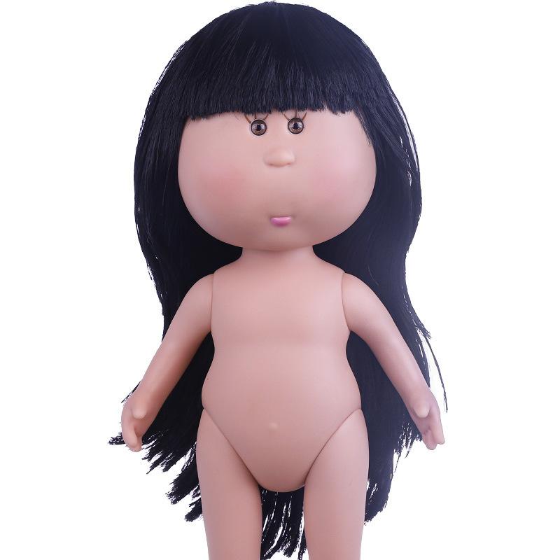 

Popular Potato Mia 24cm Doll Naked Doll Set Waldorf Handmade Girl Diy Nude Doll Dress Up Children Interactive Gift