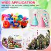 200pcs Pom Poms Small Pom Pom Balls Fuzzy Craft Pompoms for Crafts Arts DIY Decorations Crafting Supplies 1 Inch/2.5cm
