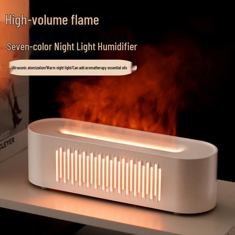 2025 Aroma Diffuser: Simulated Flame, Automatic Sprayer, Essential Oil Air Purifier & Fragrance Machine
