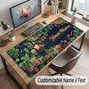 Temă Grădină Florală Mouse Pad Personalizat cu Nume Text Imprimat Covoraș de Birou Pentru Decor Masă Acasă Birou