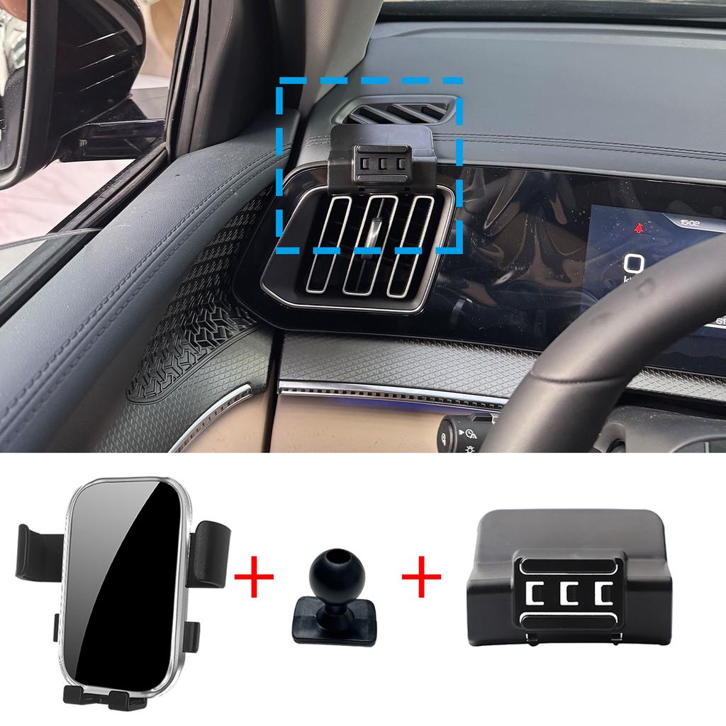 Dla BYD Seal U Song Pro Max EV 2025 2025 Samochodowy Uchwyt na Telefon Komórkowy Stojak GPS Stojak Nawigacyjny Akcesoria Samochodowe