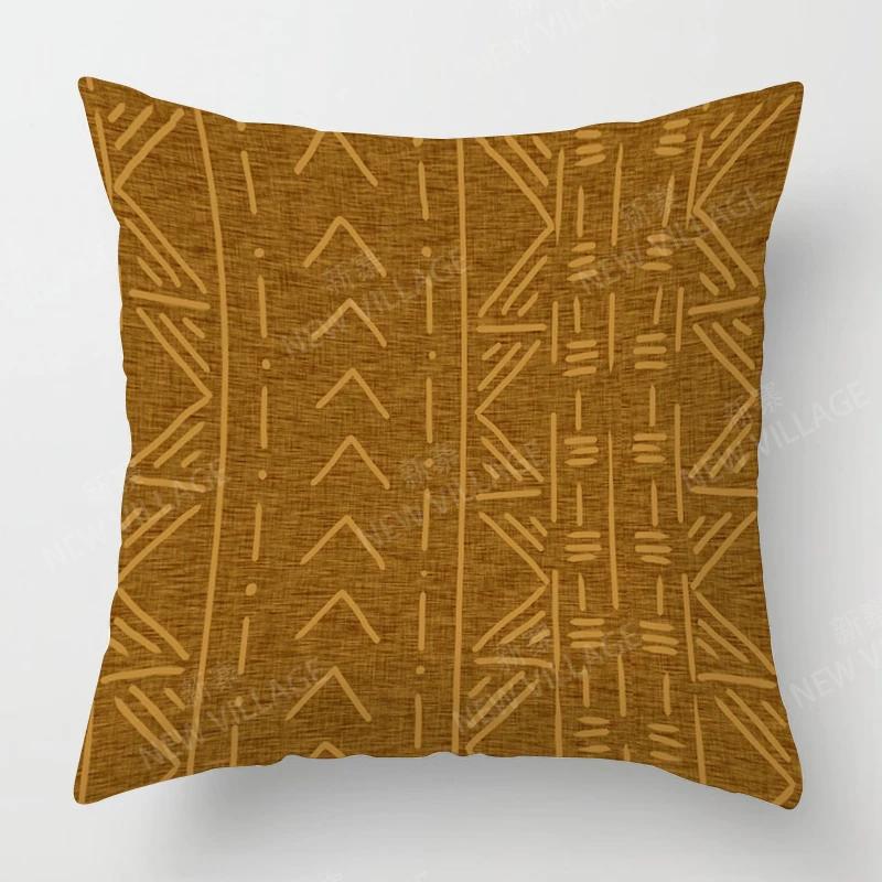 Nordic Fall Home Decor Throw Pillowcase Sofa Cushion Cover Modern 45x45cm 45*45 50x50 60x60cm 40x40 Boho Living Room Aesthetics