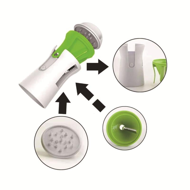 Multifunctional Spiralizer Veggie Slicer Cutter Easy to Clean Sharp Blade Kitchen Tool for Home Kitchen Meal Prep