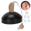 Lightweight Hearing Aid Low Distortion Behind Ear Voice Amplifiers Ear Care for Deaf Elderly (Prise  )