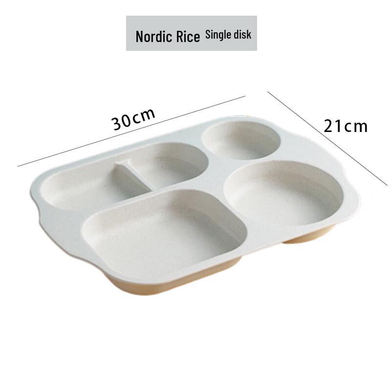 

Wheat Straw Divided Dinnerware Set