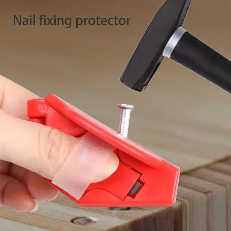 Hammering Guard AntiHammer Nail Protector Nails Holder Attachment Prevent Injuries and Improve Efficiency Hand Tool