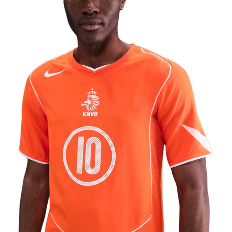 New Nike Ruud Van Nistelrooy Netherlands 2004 Total 90 Reissue Men's Nike Soccer Replica Jersey IF2942-819