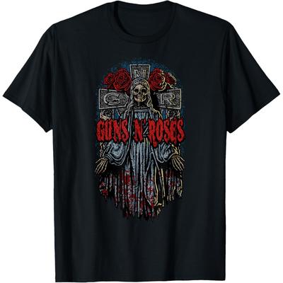 Guns N' Roses Official Mary Mary Skeleton T-Shirt